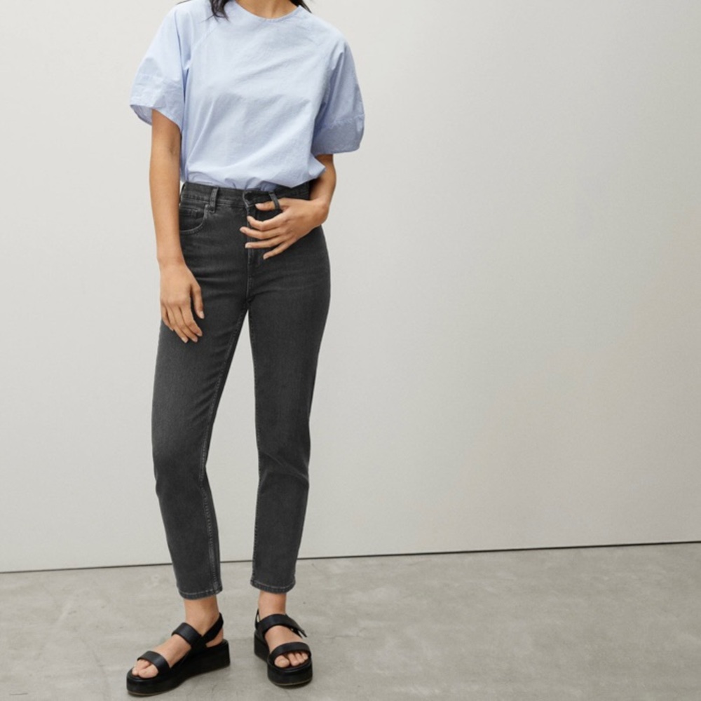 Everlane Japanese Denim Cheeky Jean Ankle Length